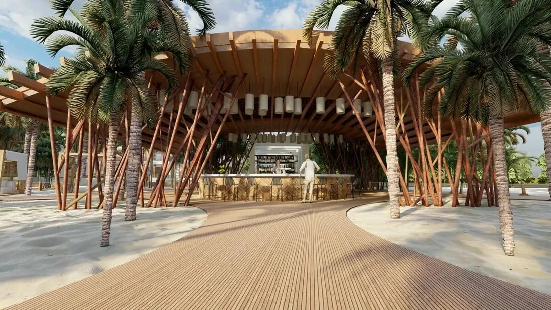 Visualización del desarrollo Grand Bay Barú